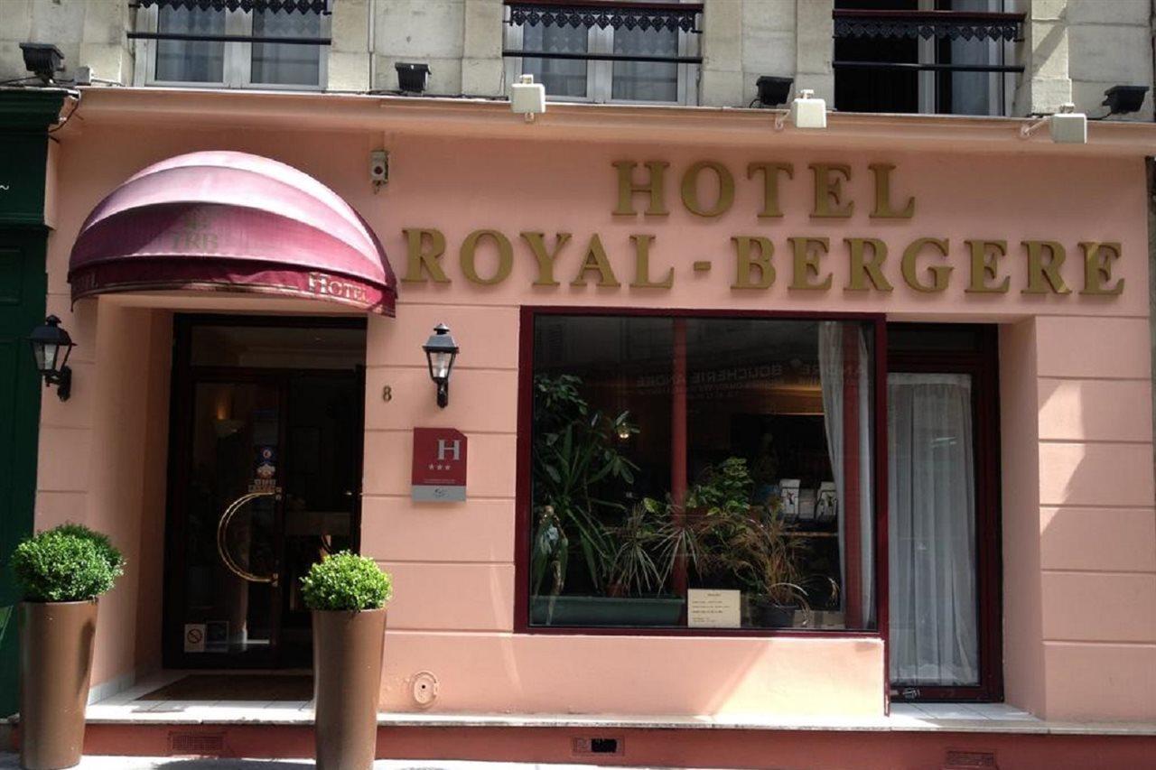 Hotel Royal Bergere Paris Exterior foto